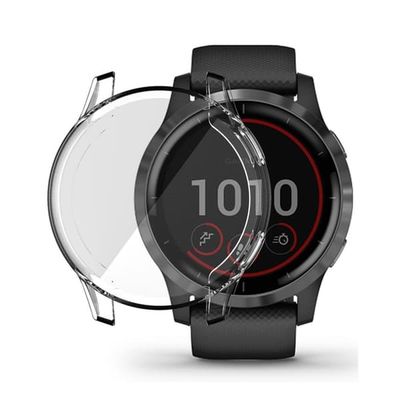 ENKAY Hat-Prince Garmin Venu 2/Vivoactive 4 TPU Smartwatch Cover - Transparent