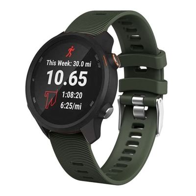Garmin Forerunner 245 Silikon Klockarmband - Grön