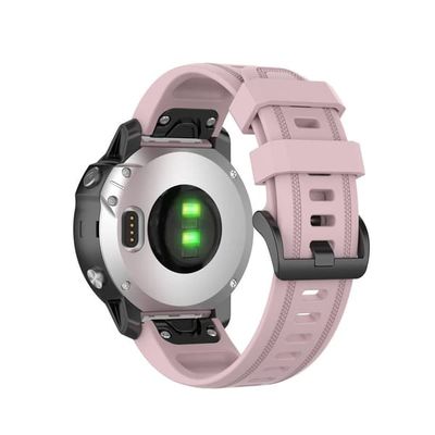 Garmin Fenix 7S/6S/6S Pro/5S/5S Plus Silikone Urrem - Pink