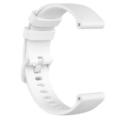 Garmin Vivomove 3S/Vivoactive 4S/GarminActive S Klockarmband - Vit