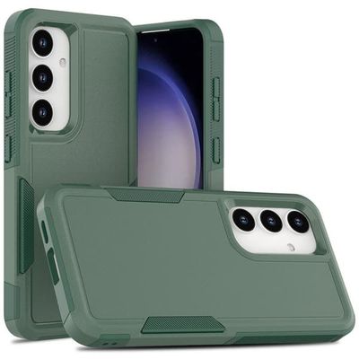 Samsung Galaxy S24 Stødsikkert Cover - Grøn