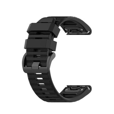 Garmin Fenix 3 Silikon Armbands - Svart