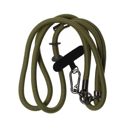 Justerbar lanyard Universal telefoncover lanyard 0.8mm Army grøn