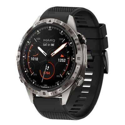 Garmin MARQ Adventurer Gen 2 Silikon Klockarmband - Svart