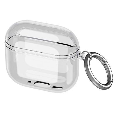 AirPods 4 Skal med Krok - Transparent