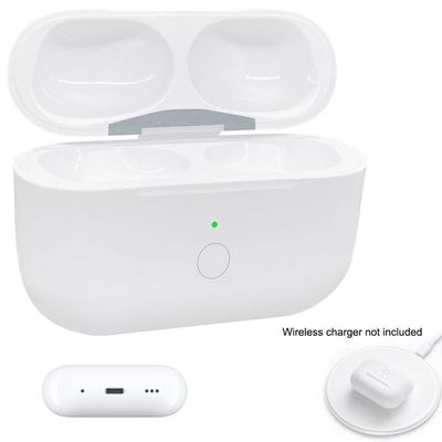 AirPods Pro 2/Pro Opladningsetui Lightning Port 680mAh Trådløs Opladning - Hvid