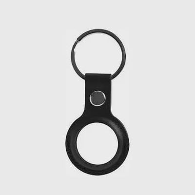 SiGN Smart Bluetooth Finder & Apple Airtag Nyckelring i Konstläder - Svart