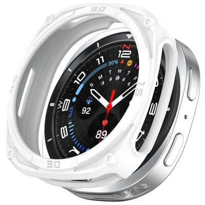 Samsung Galaxy Watch9 40mm Stødsikkert Etui - Hvid