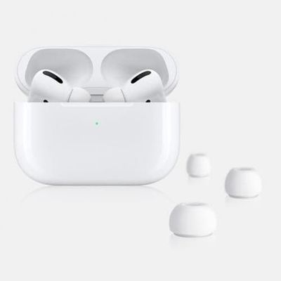 Original ørepuder til Apple AirPods Pro - 4 forskellige størrelser XXS/XS/S/L - Passer til alle Airpods Pro modeller - Hvid
