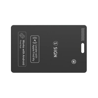 SiGN Ultra Slim Platsfinnare Bluetooth Tracker för Plånbok SmartCard – Svart