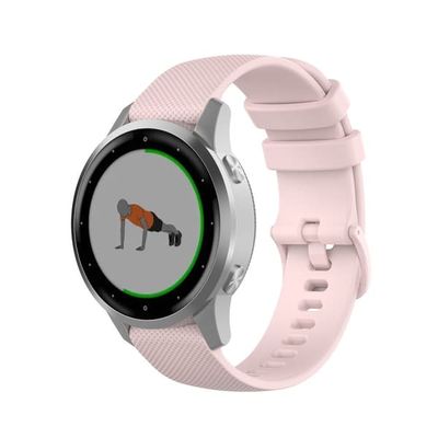 Garmin VivoMove 3S/VivoActive 4S Silikone Urrem - Pink