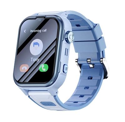 Yesido Børne Smartwatch 4G GPS Tracking / Videoopkald / SOS - Blå