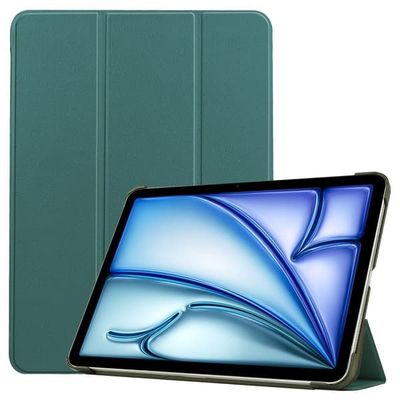 iPad Air 13\" 2024/2025/2026 Tri-fold Cover - Grøn