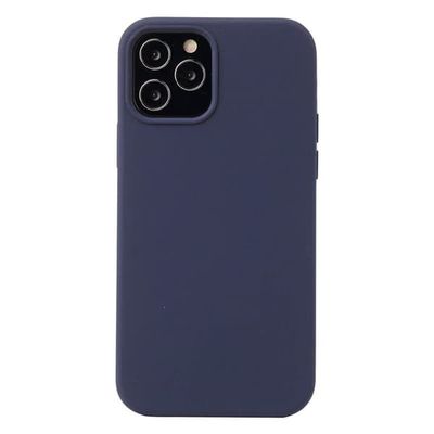 Liquid silikon deksel til Apple iPhone 15 Pro - Midnight Blue
