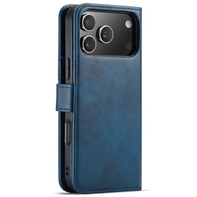 Mobil lommebok DG-Ming 2i1 til Apple iPhone 18 Pro Max - Blå