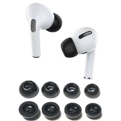 Öronkuddar Foam 8-pack till AirPods Pro 3 - Svart