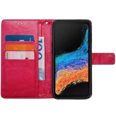 Lommebokdeksel 3-kort til Samsung Galaxy Xcover 6 Pro - Rosa