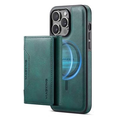 DG-Ming Magking K2 2i1 deksel til Apple iPhone 14 Pro - Petrol