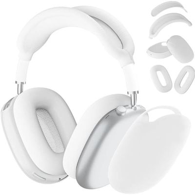 Silikondeksel til Apple AirPods Max hodetelefoner - Clear