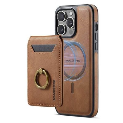 DG-Ming Magking K1 2i1 deksel til Apple iPhone 14 Pro - Brun