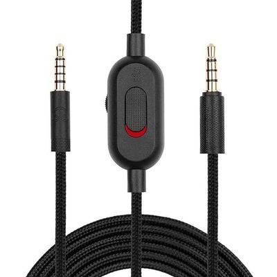 Hodetelefonens lydkabel med volumfunksjon til Logitech G Pro X