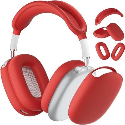 Silikoncover til Apple AirPods Max hovedtelefoner - Red