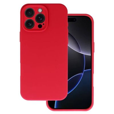 Silicone Lite Case til Apple iPhone 16 Pro - Raspberry