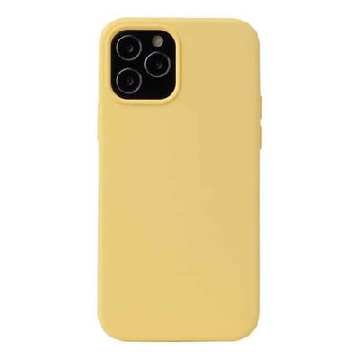 Liquid silikon deksel til Apple iPhone 12 Pro Max - Canary