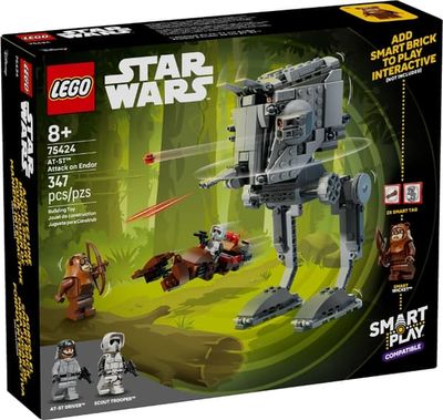 LEGO 75424 SMART Play: AT-ST-angrep på Endor Ny.