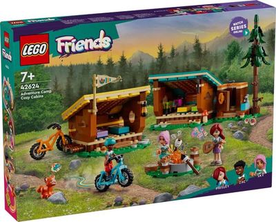 LEGO 42624 Koselige hytter på ferieleir Ny.