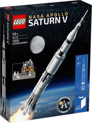 LEGO 92176 NASA Apollo Saturn V Nytt.
