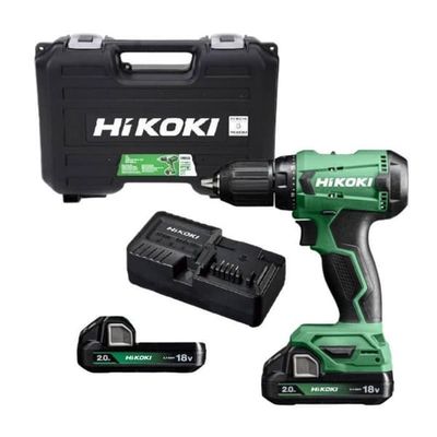Borrskruvdragare - HIKOKI - DS18DAWCZ - 18V - 50 Nm - 2x2.0Ah Li-ion