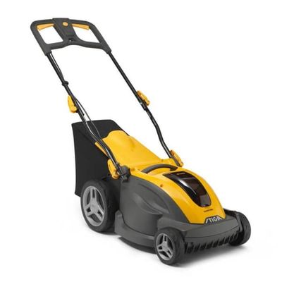 STIGA STIGA 294386068/ST2 COMBI 340E KIT GRÄSKLIPPARE UTAN KABEL, 48 V, 38 CM – LÄTT, FOLDABLE HANDTAG, 1 BATTERI 4 AH + LADDNINGSENHET –
