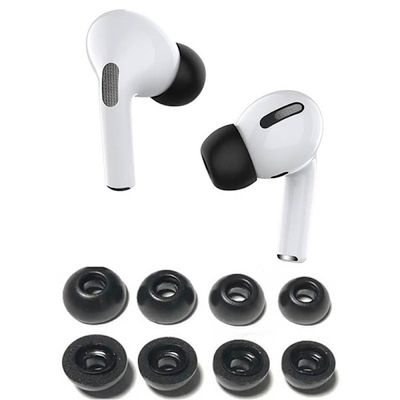 Ãrepuder Foam 8-pak til AirPods Pro 3 - Sort