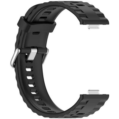 RIB klokkereim til Huawei Watch Fit 5 Pro - Onyx black