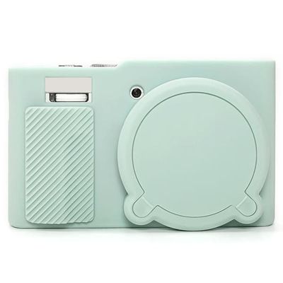 Panasonic Lumix DMC-ZS99 / DMC-TZ99 kamerataske Silikone beskyttelsescover med stødabsorberende og ridsefast - Mint Grøn