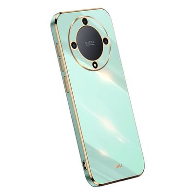 XINLI for Honor Magic5 Lite 5G / X9a 5G Galvanisering TPU telefonveske Beskyttende telefondeksel - Cyan