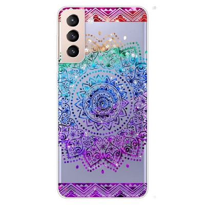 Deco Samsung Galaxy S22 Etui - Fargerik Mandala Mønster