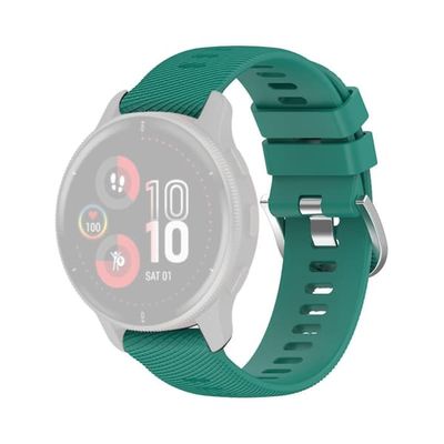 Garmin Forerunner 255S / 255S Music / Venu 2S silikone urrem - Grøn
