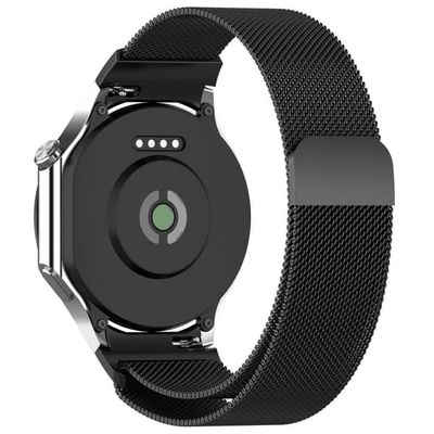 Oppo Watch X / Oneplus Watch 2 Magnetisk Milanese-klokkerem Erstatning for klokkerem - Svart