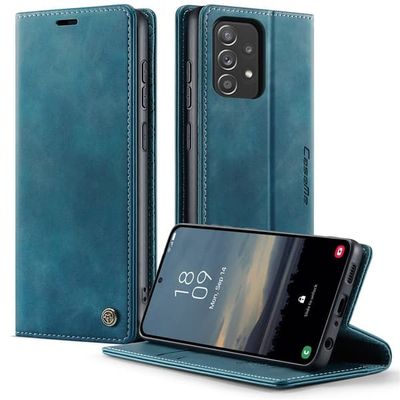 CaseMe Samsung Galaxy A52s 5G / Samsung Galaxy A52 vintage-etui - Grønn
