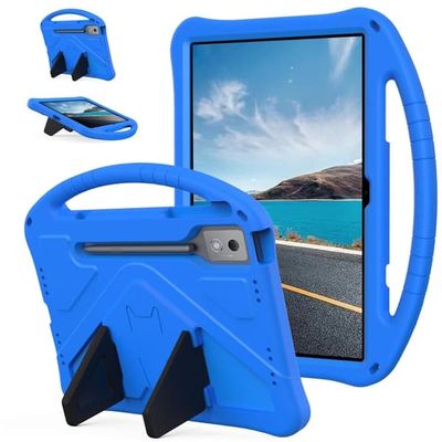 Lenovo Idea Tab Pro (TB-373FU) Etui Skumtabletdeksel med håndtak og støtteben Barnvennlig - Blå
