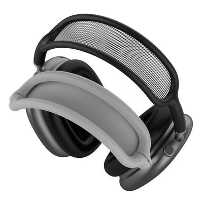 Silicone Headband Cover Case AirPods Max 2 Mjukt huvudband Skyddskuddar - Grå