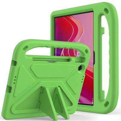 Lenovo Tab TB311FU etui med håndtak og stativ, skumtrekk til nettbrett - Grønn