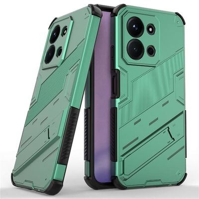 Stødsikkert moderne Xiaomi Redmi 15C 4G / Xiaomi Redmi 15C hybridcover - Grøn