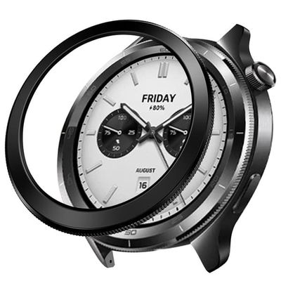 Xiaomi Watch S4 / S3 Bumpresistent Watch Bezel Slim Design Smartwatch Ring Frame - Sort