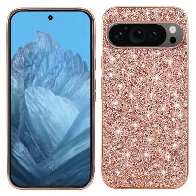 Glitter Google Pixel 10 Pro XL deksel - Rose Gull