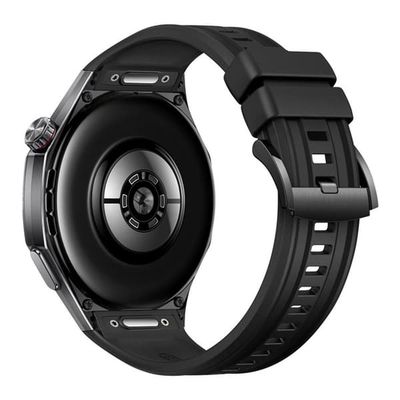 Huawei Watch GT 6 Pro 46 mm armbånd i silikon med hurtigutløserknapp - Svart