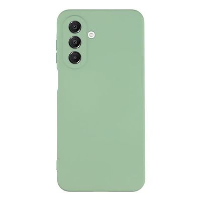 Mikrofiberfôret deksel i mykt gummi for Samsung Galaxy A17 - Grønn