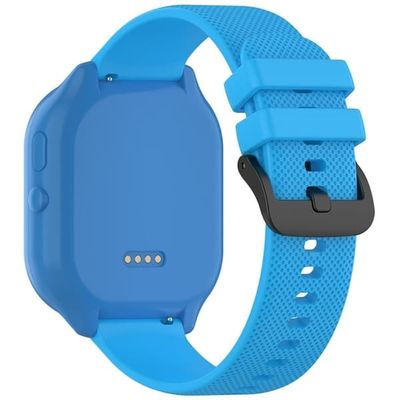 20 mm urrem SyncUP Kids Watch 2 / Verizon Gizmo Watch 3e Børn Tekstureret silikonerem - Blå
